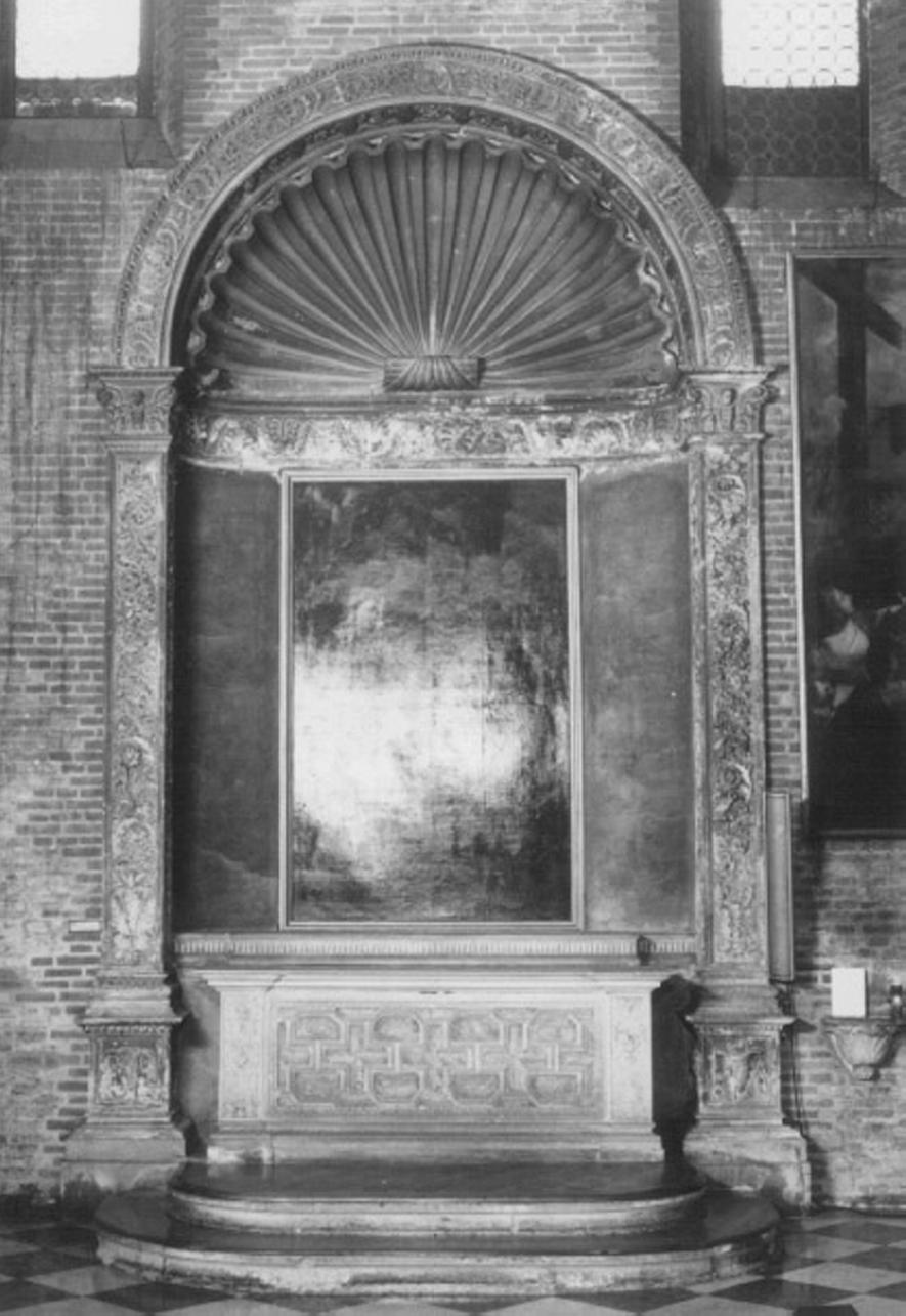 mostra d'altare di Tommaso Da Lugano (maniera), Bernardino Da Como (maniera) (sec. XV)
