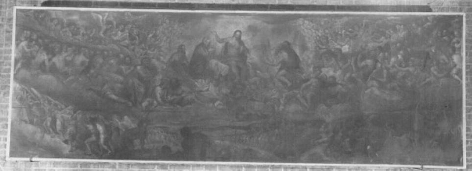 Giudizio Universale (dipinto) di Maganza Francesco (attribuito) (sec. XVII)