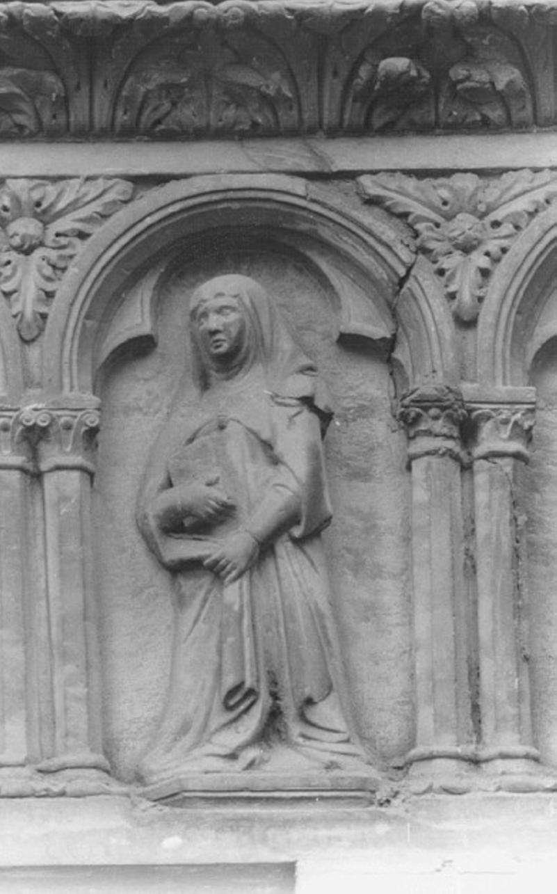 Santa Chiara (rilievo) di De Santi Andriolo (bottega) (sec. XIV)