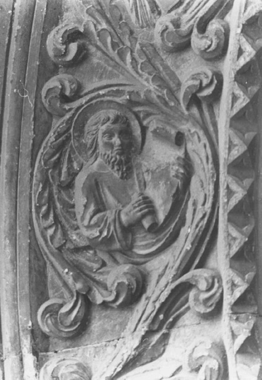 profeta (rilievo) di De Santi Andriolo (bottega) (sec. XIV)