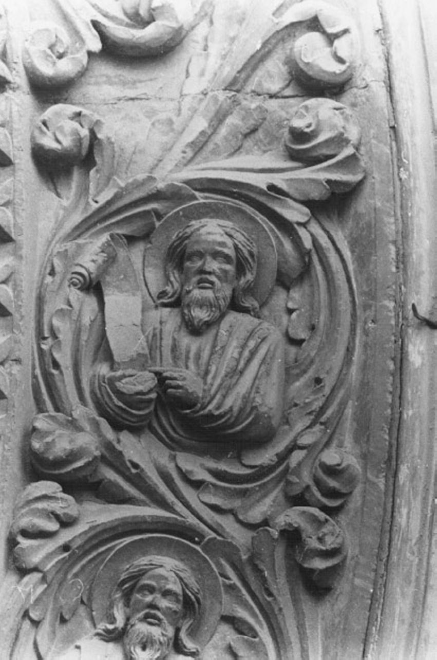 profeta (rilievo) di De Santi Andriolo (bottega) (sec. XIV)