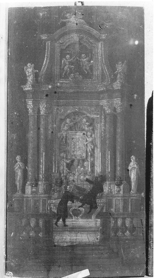 sacerdote (dipinto) - ambito veneto (ultimo quarto, prima metà sec. XVIII, sec. XIX)