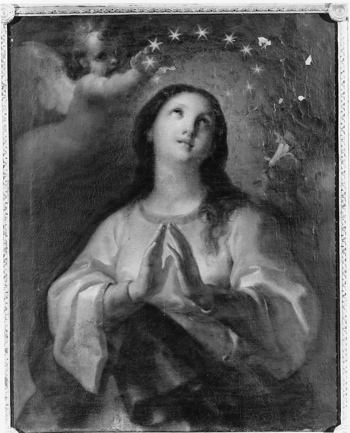 Madonna Immacolata (dipinto) di Sciacca Tommaso (sec. XVIII)