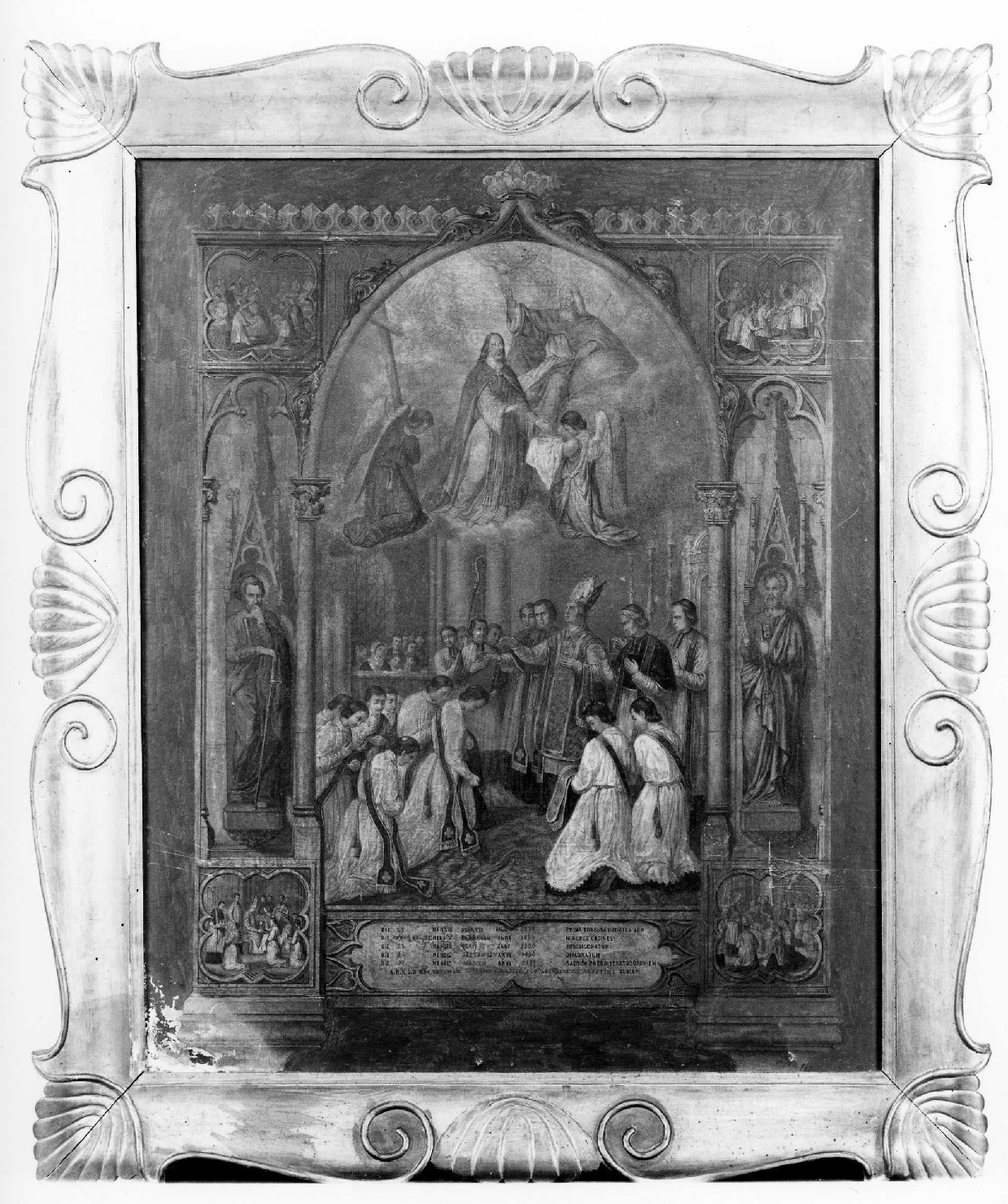 fondazione dell'Ordine delle Orsoline (dipinto, opera isolata) - ambito veronese (sec. XIX)