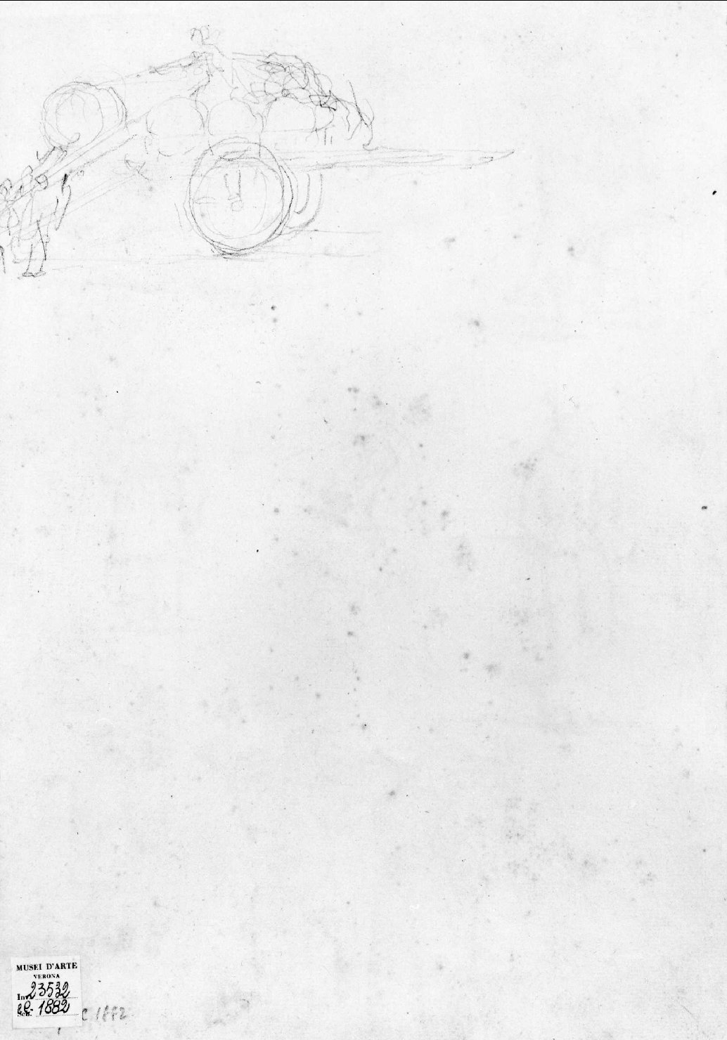 carretto (disegno) di Recchia Angelo (seconda metà sec. XIX)