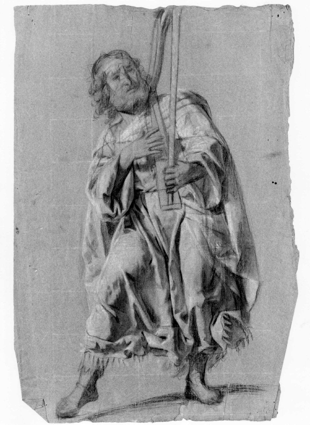 re Davide (disegno) di Recchia Angelo (metà sec. XIX)
