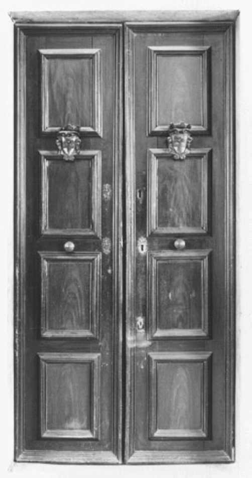 porta, elemento d'insieme - ambito veneto (sec. XVII)
