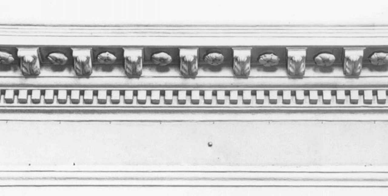 architrave di Pellesina Lelio (attribuito) (seconda metà sec. XVII)