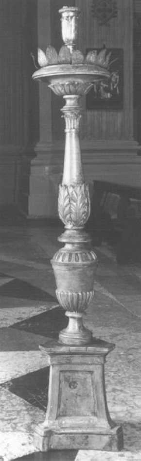 candelabro - ambito veneto (prima metà sec. XIX)