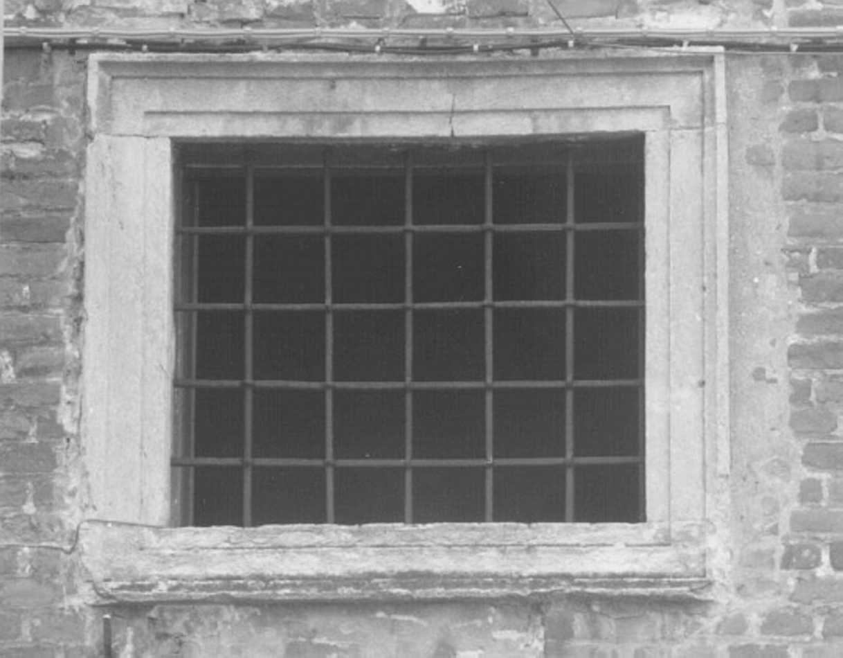 mostra di finestra - ambito veneto (sec. XVII)