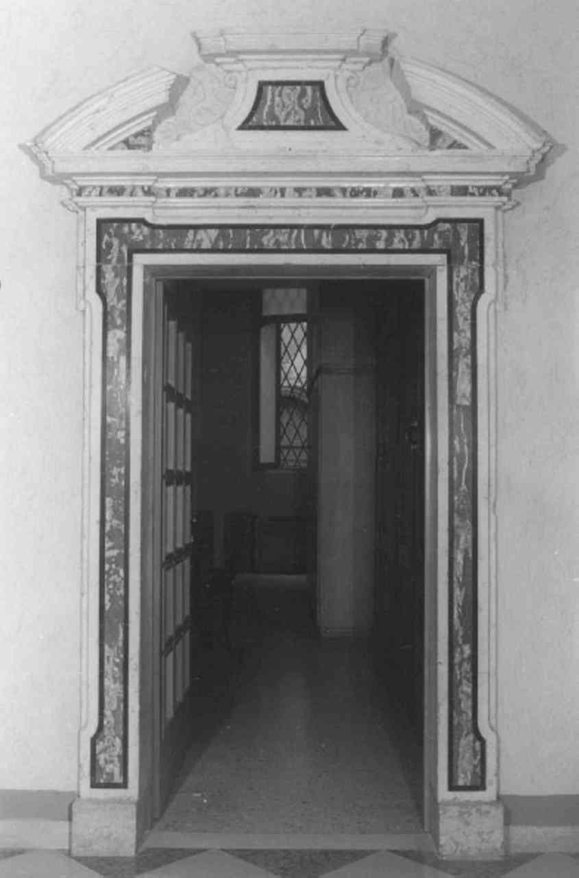 mostra di porta, paio - ambito veronese (sec. XVIII)
