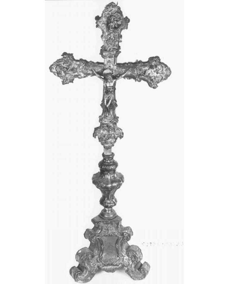 croce da tavolo - ambito veneto (seconda metà sec. XVIII)