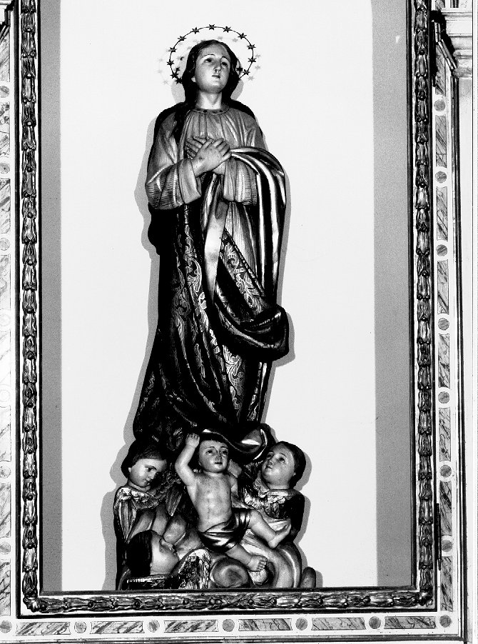 Madonna Assunta (statua) - produzione della val Gardena (sec. XX)