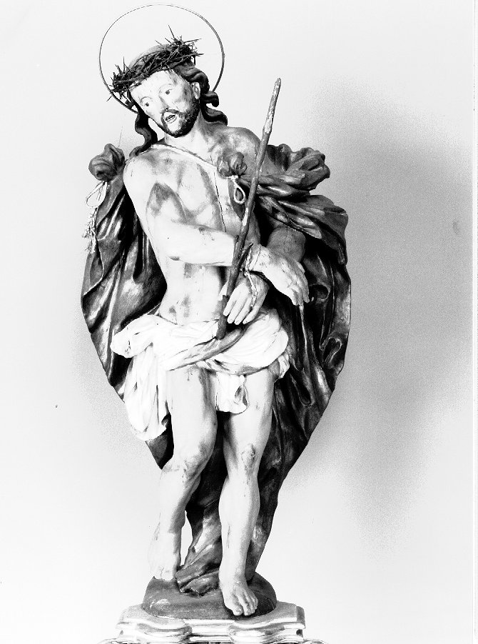 Cristo con strumenti della Passione (scultura, elemento d'insieme) - ambito vicentino (sec. XVIII)