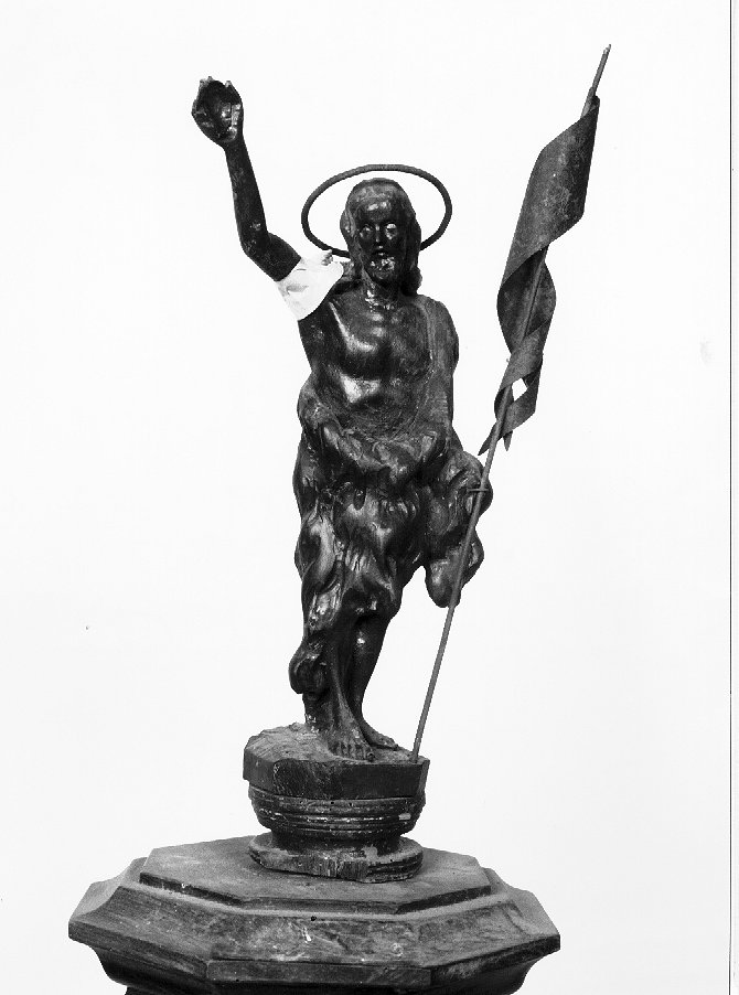 San Giovanni Battista (statua, elemento d'insieme) di Dal Pozzolo Giovanni (sec. XIX)