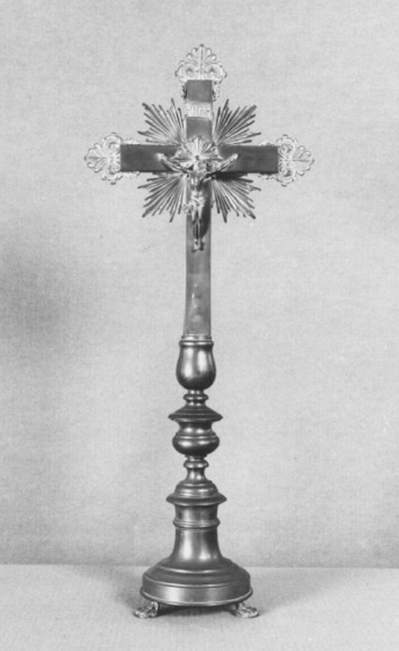 Cristo crocifisso (croce d'altare) - ambito veneto (sec. XX)