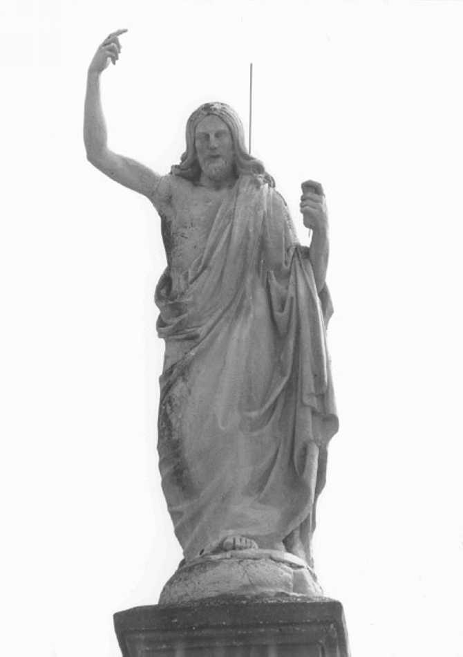 Cristo risorto (statua) di Lonardi Leone (sec. XX)
