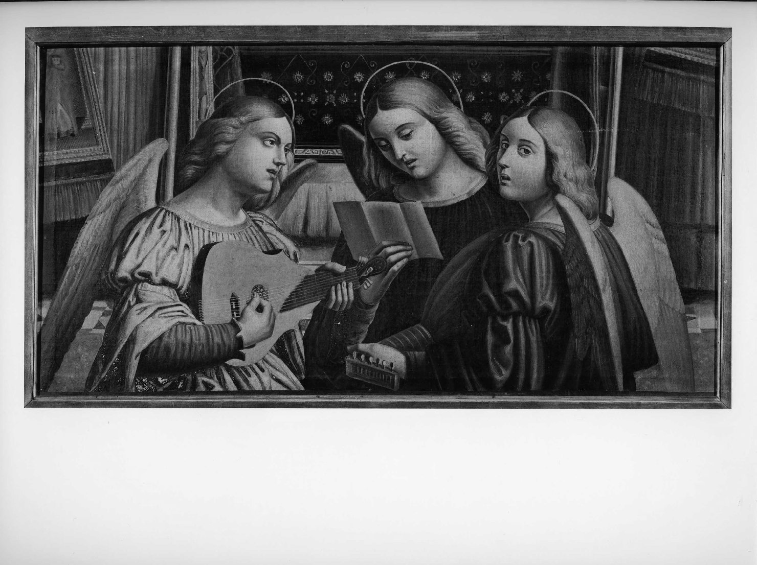 angeli musicanti (dipinto, opera isolata) di Caliari Giovanni (prima metà sec. XIX)