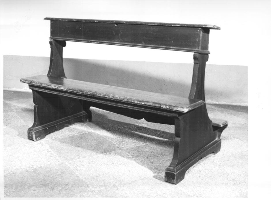 banco da chiesa - ambito veneto (sec. XIX)