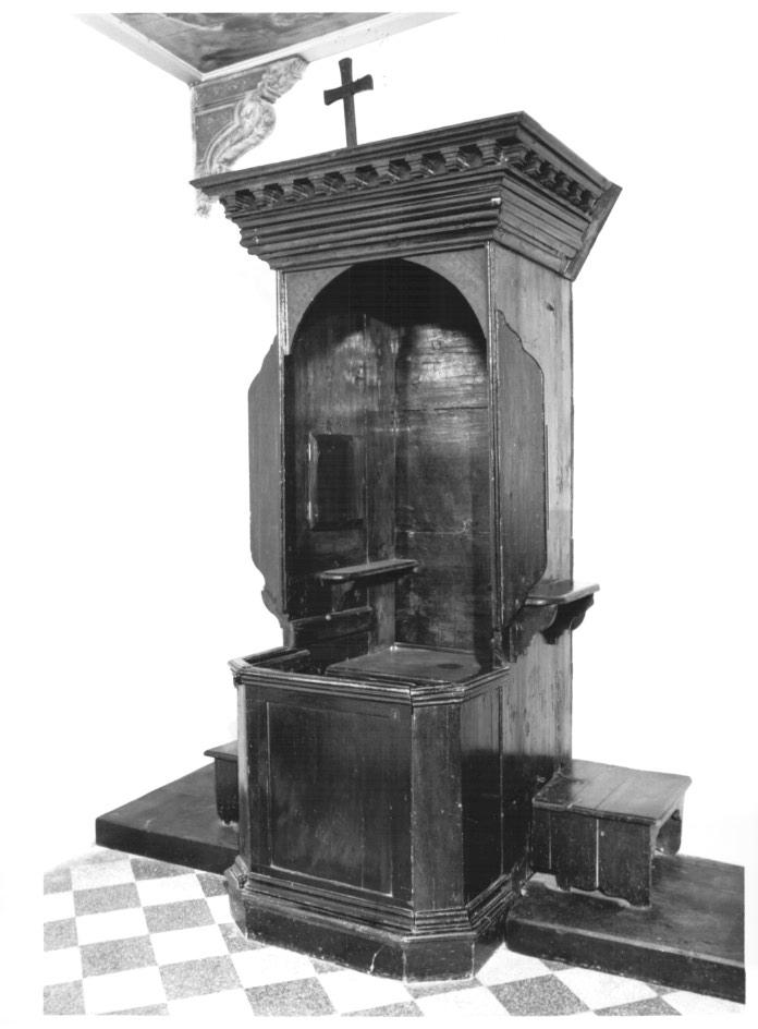 confessionale - ambito veneto (sec. XVIII)