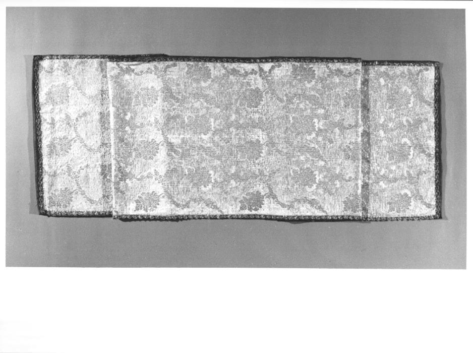 velo omerale, elemento d'insieme - manifattura italiana (seconda metà sec. XVIII)