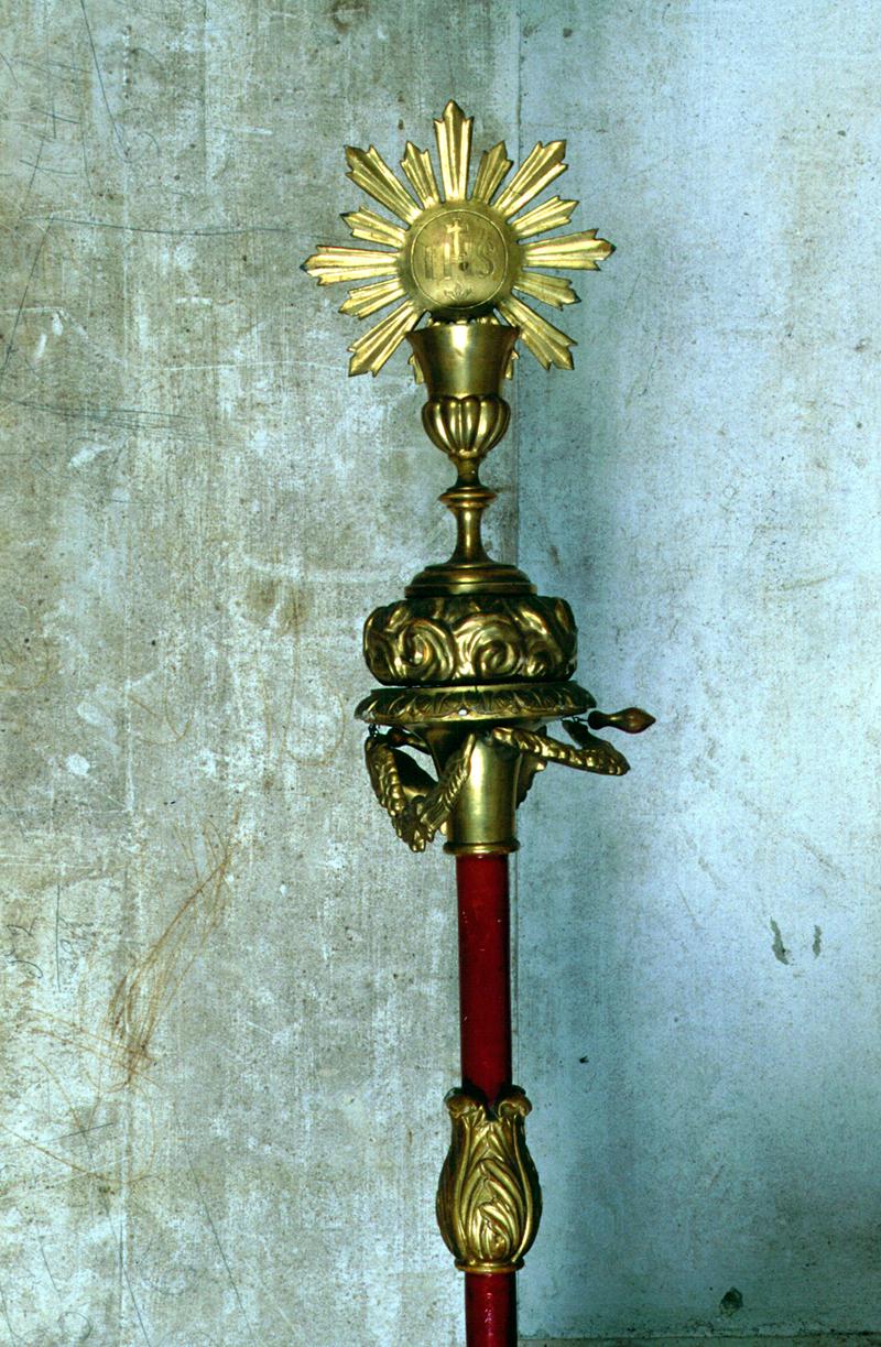 mazza da cerimonia - manifattura veneta (fine/inizio secc. XIX/ XX)