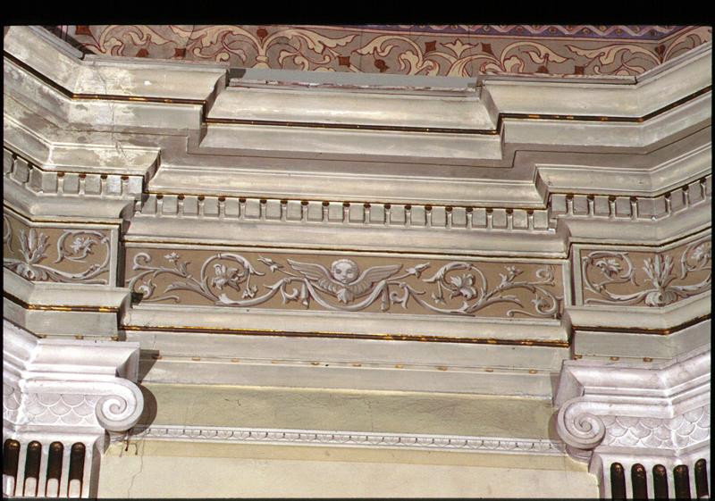 decorazione plastico-pittorica - manifattura veneta (inizio sec. XX)