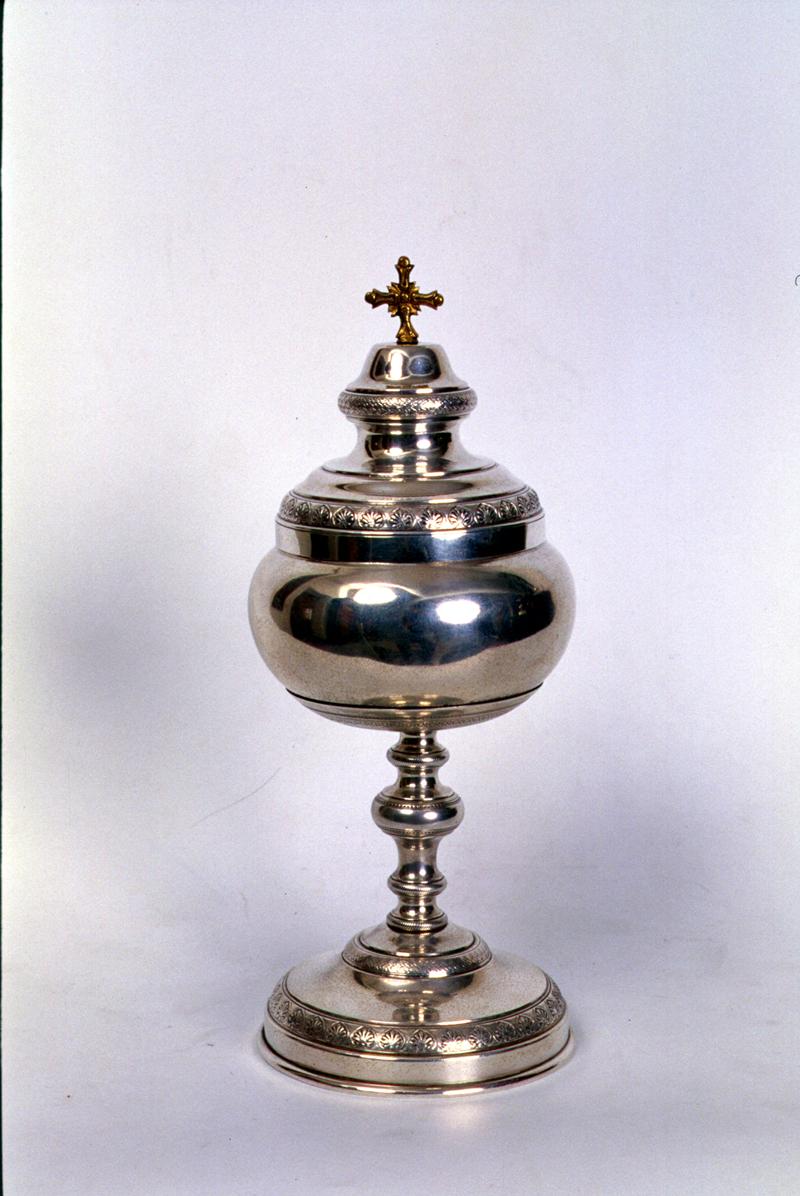 pisside - manifattura veneta (seconda metà sec. XIX)