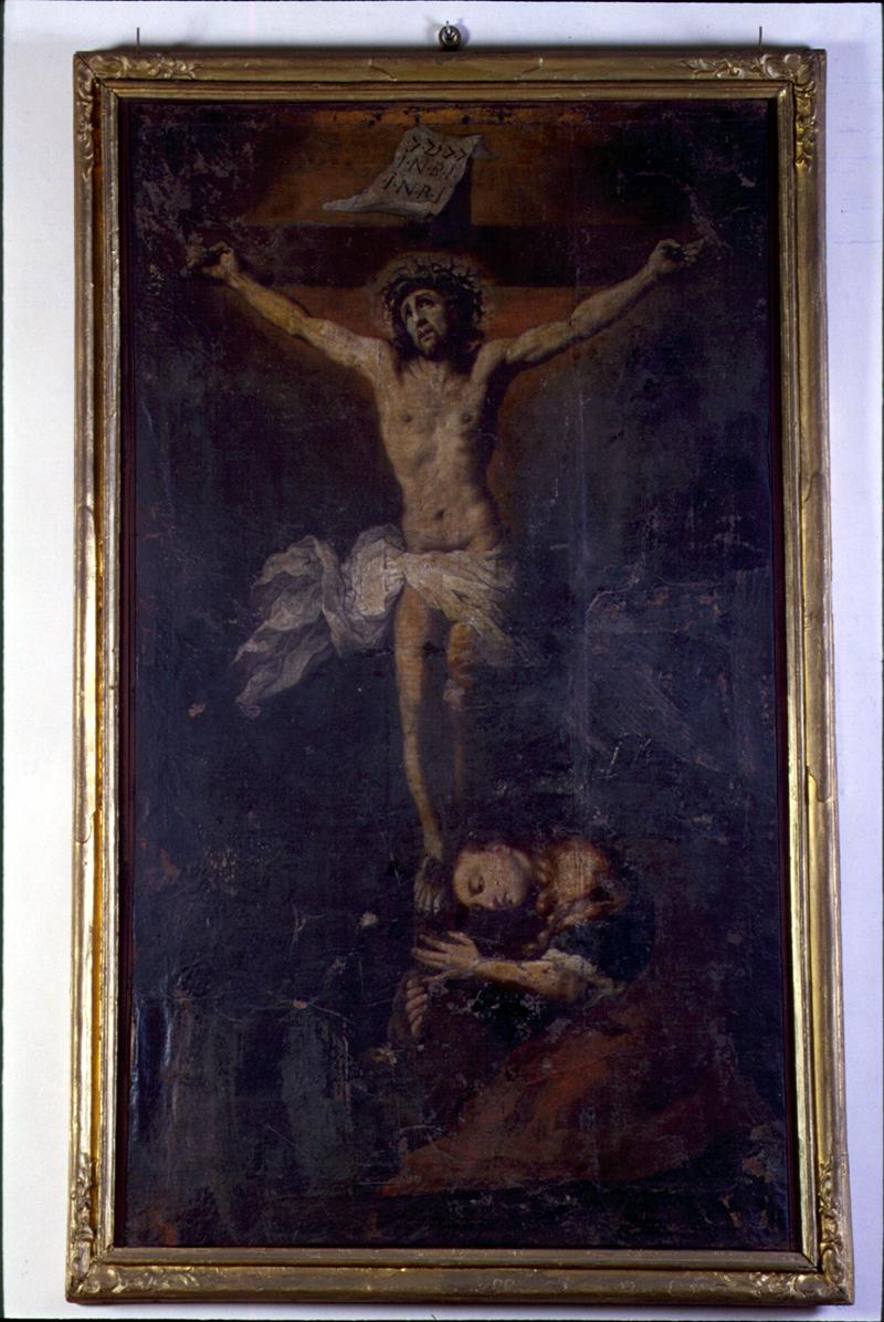 crocifissione di Cristo (dipinto) - ambito veneto (seconda metà sec. XVII)