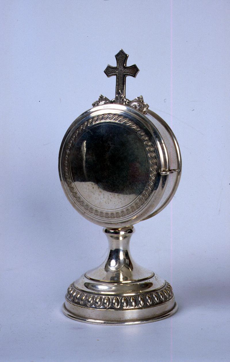 teca eucaristica - manifattura veneta (seconda metà sec. XIX)