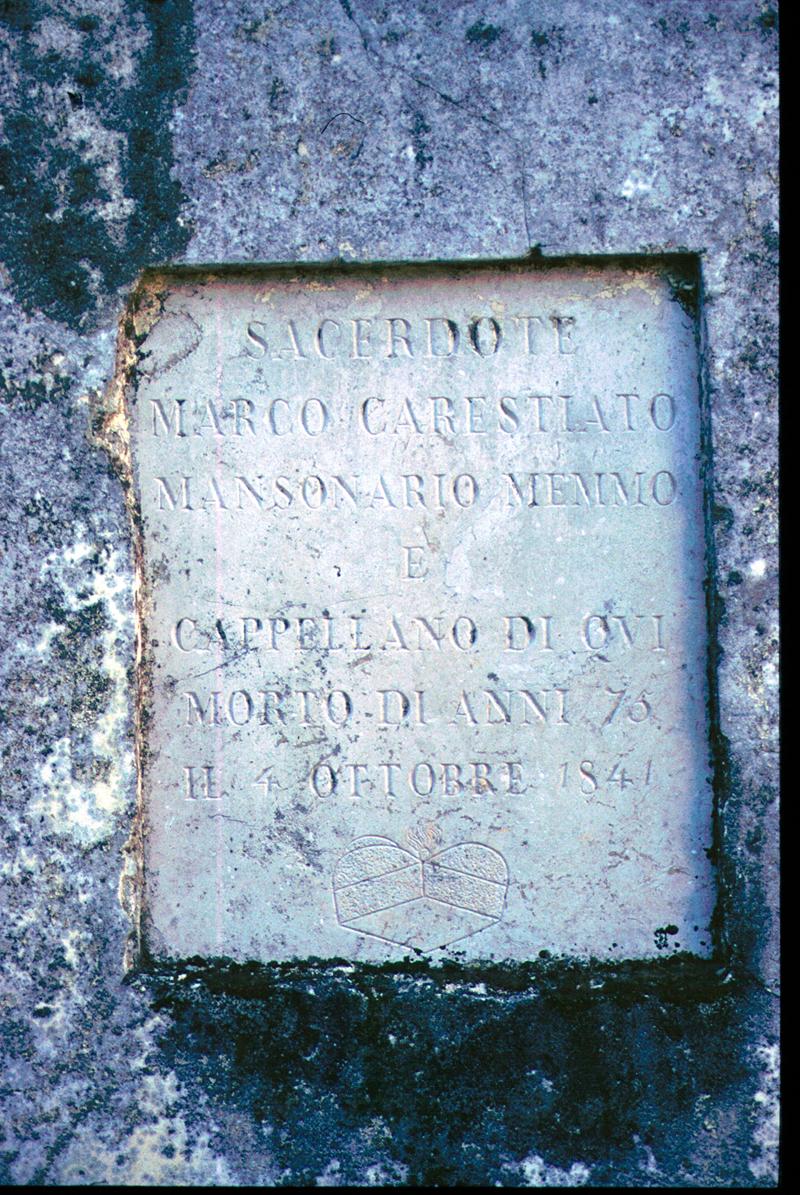 lapide - manifattura veneta (sec. XIX)