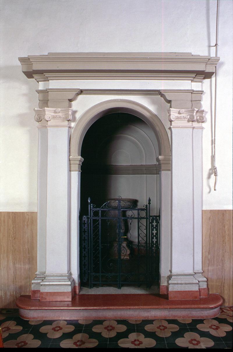 mostra di nicchia - manifattura veneta (sec. XVIII)