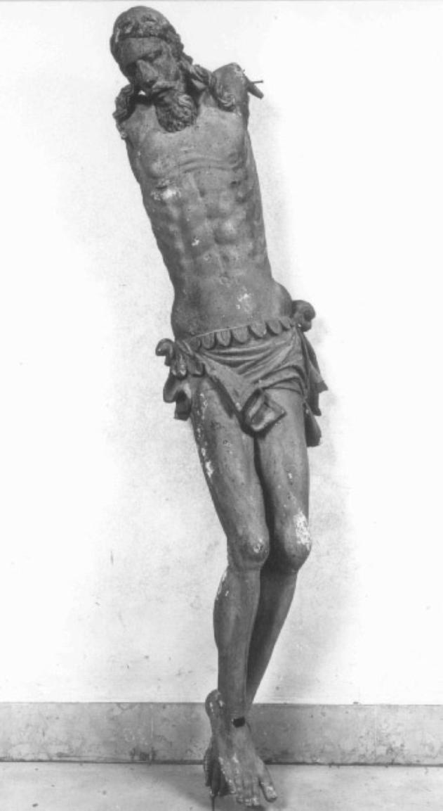 Cristo crocifisso (scultura) - ambito veneto (seconda metà sec. XVI)