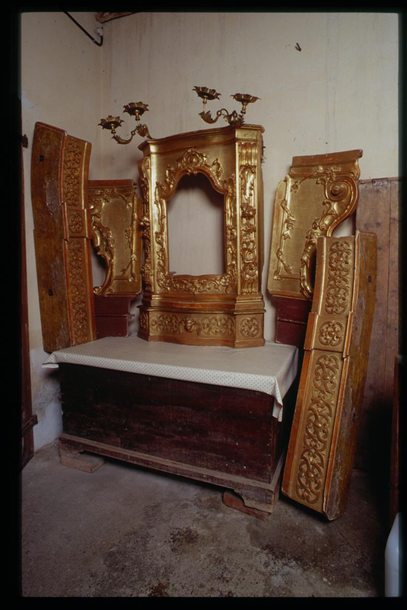 apparato per le quarantore - manifattura veneta (seconda metà sec. XIX)