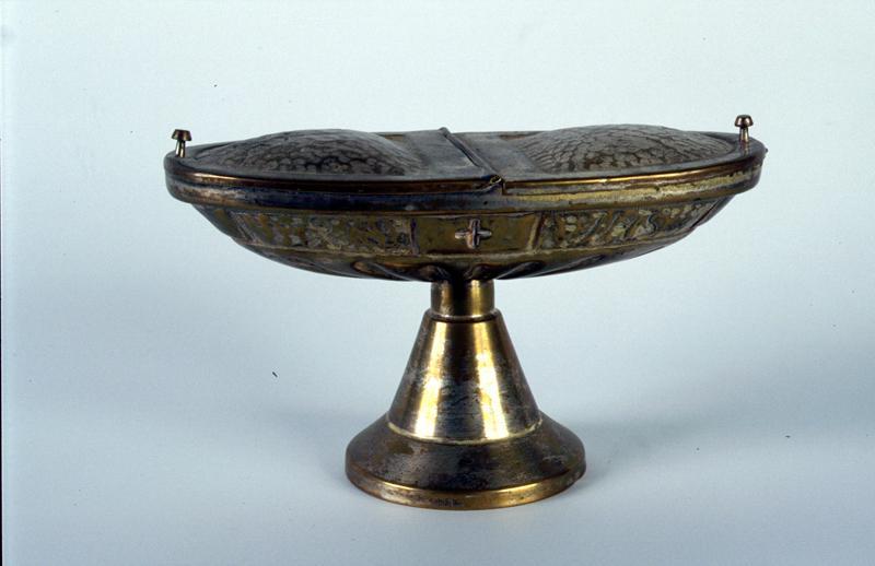 navicella portaincenso - manifattura veneta (fine/inizio secc. XIX/ XX)