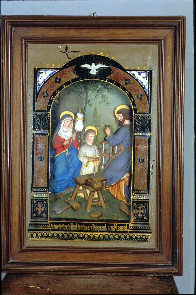 Sacra Famiglia (rilievo) - manifattura veneta (sec. XIX)