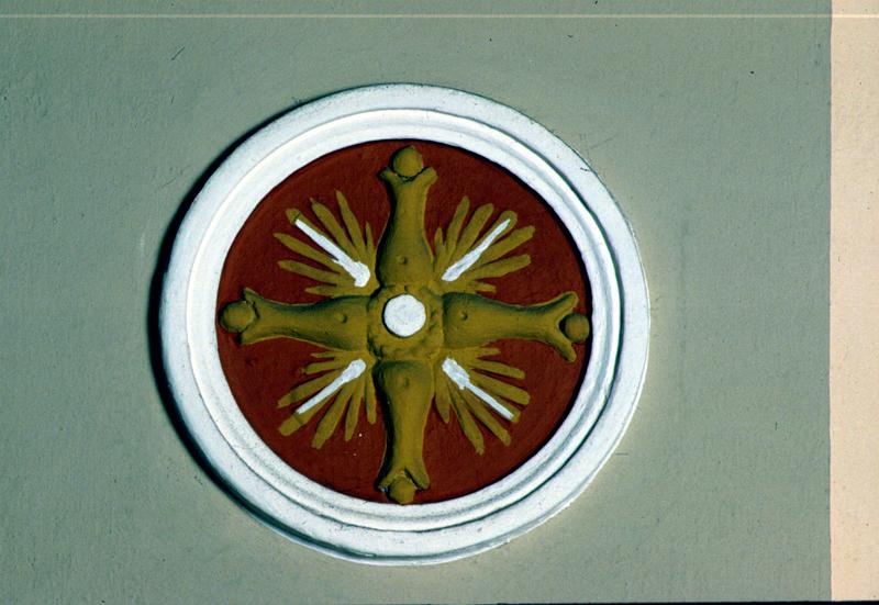 croce di consacrazione (rilievo, serie) - manifattura veneta (sec. XIX)