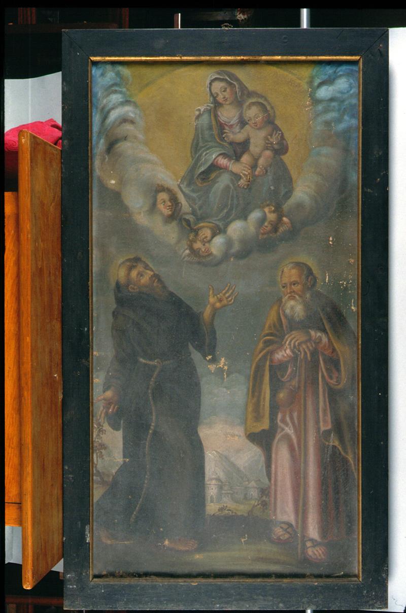 Madonna e Santi (dipinto) - manifattura veneta (fine/inizio secc. XVIII/ XIX)