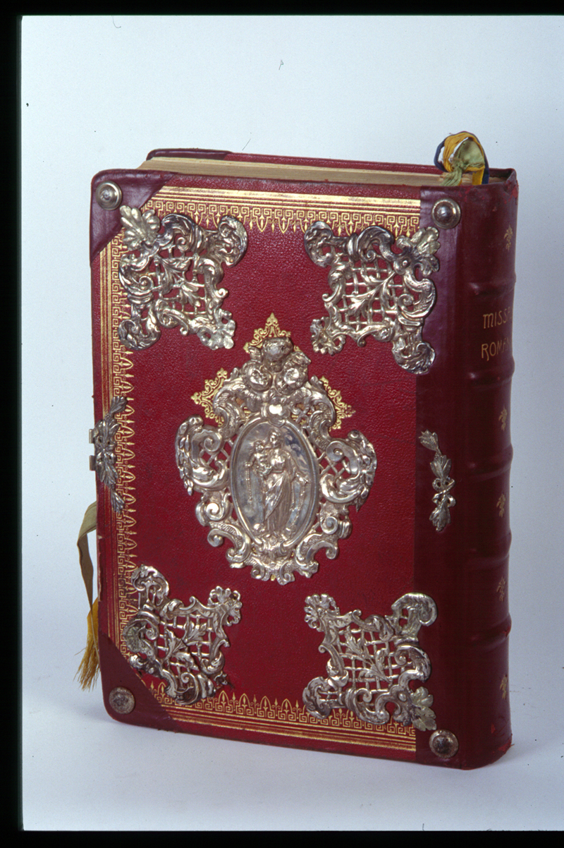 coperta di libro liturgico - manifattura veneta (secc. XIX/ XX)