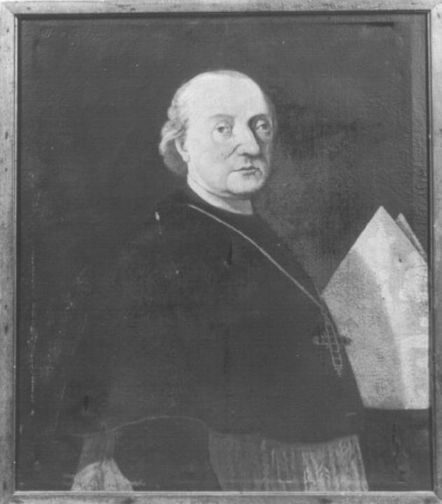 ritratto di Ecclesiastico (dipinto) - ambito veneto (fine/inizio secc. XVII/ XIX)