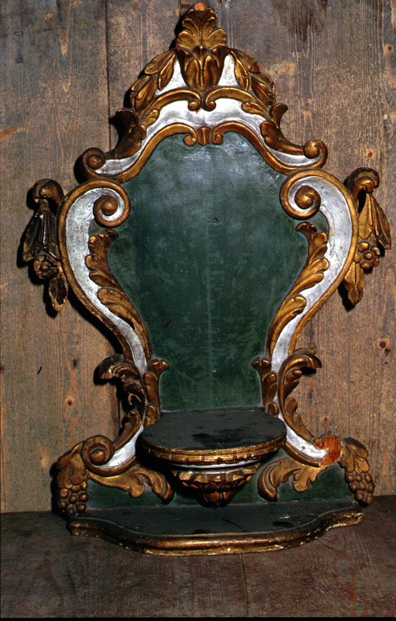 tronetto per esposizione eucaristica - manifattura veneta (seconda metà sec. XIX)