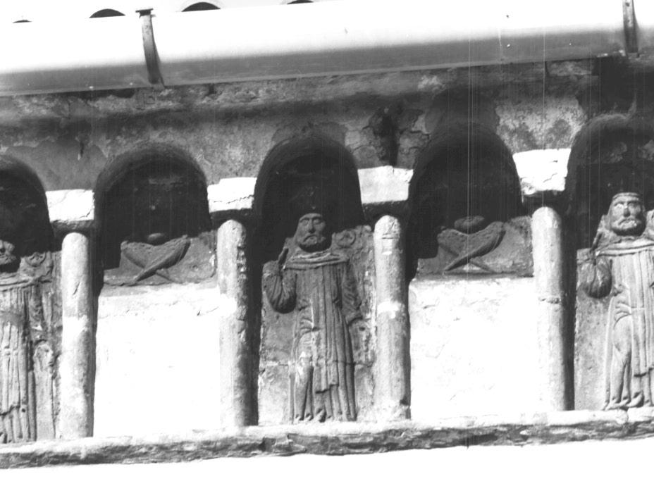 motivo decorativo con cherubino (formella) - ambito veneto (sec. XV)