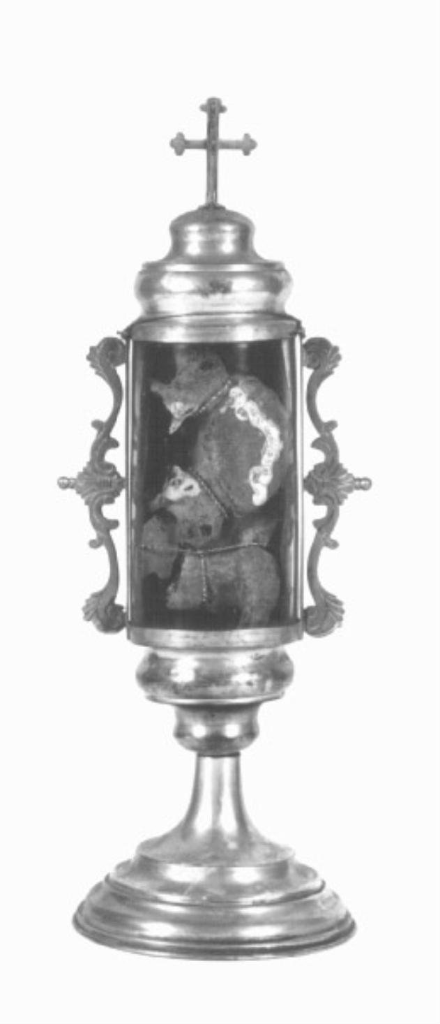 fiala di pellegrinaggio - ambito veneto (sec. XIX)