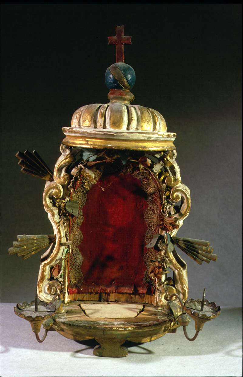 tronetto per esposizione eucaristica - bottega veneta (sec. XVIII)