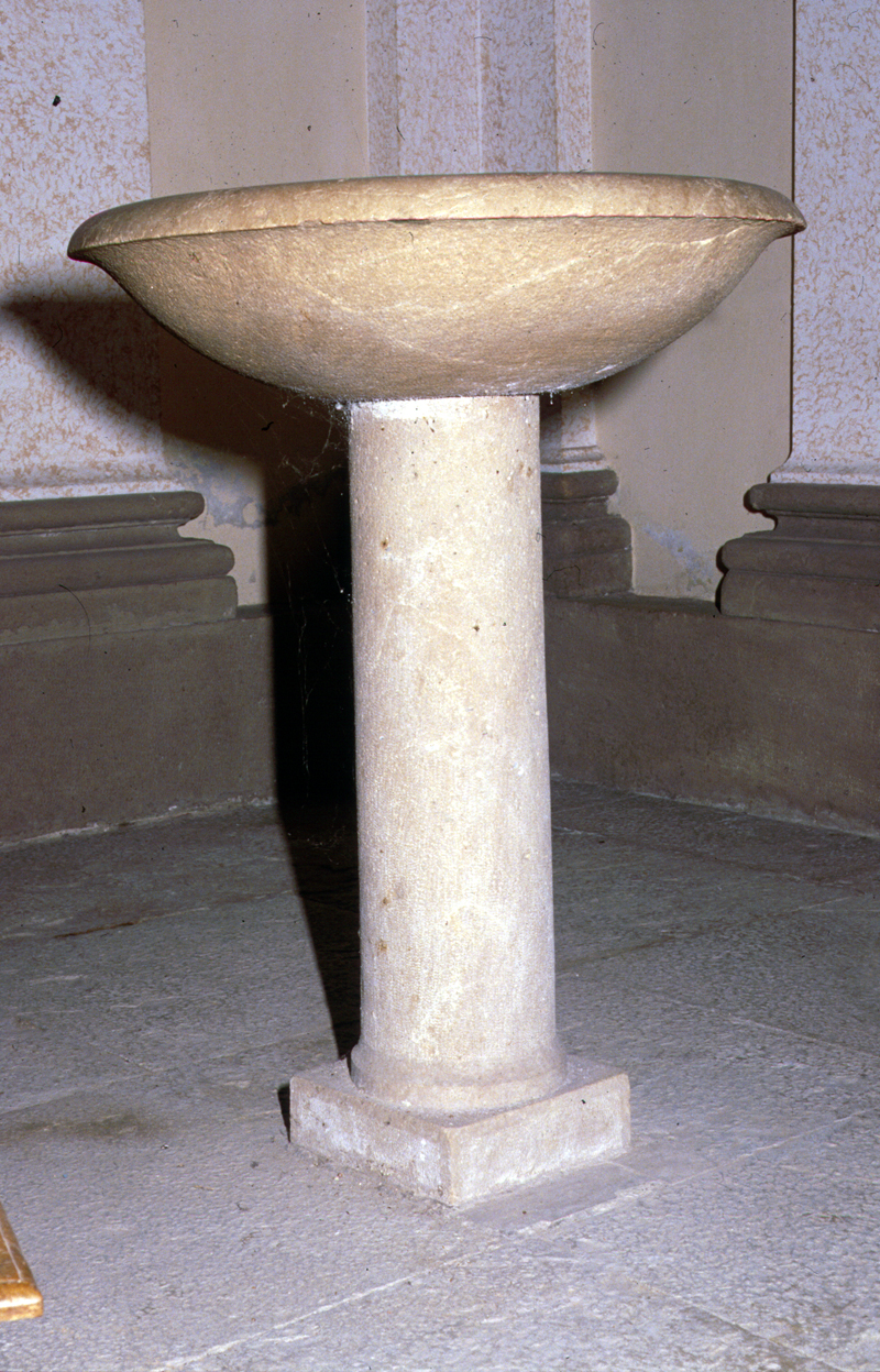 acquasantiera - manifattura veneta (sec. XIX)