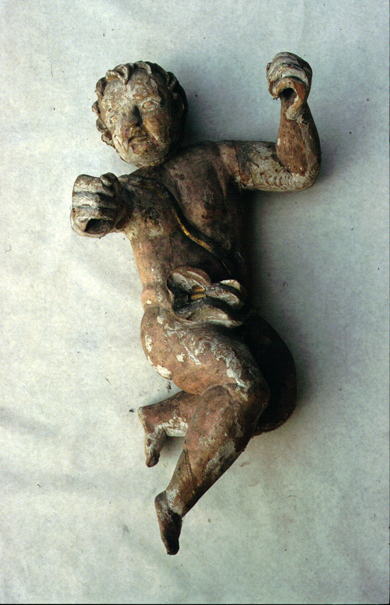 cherubino (scultura) - manifattura veneta (sec. XVII)