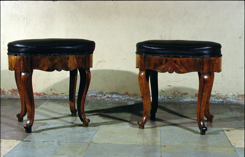 sgabello, serie - bottega veneta (sec. XIX)