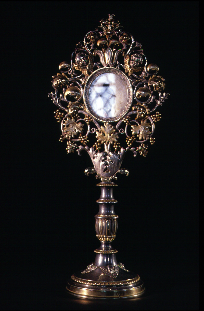 reliquiario - bottega veneta (sec. XIX)