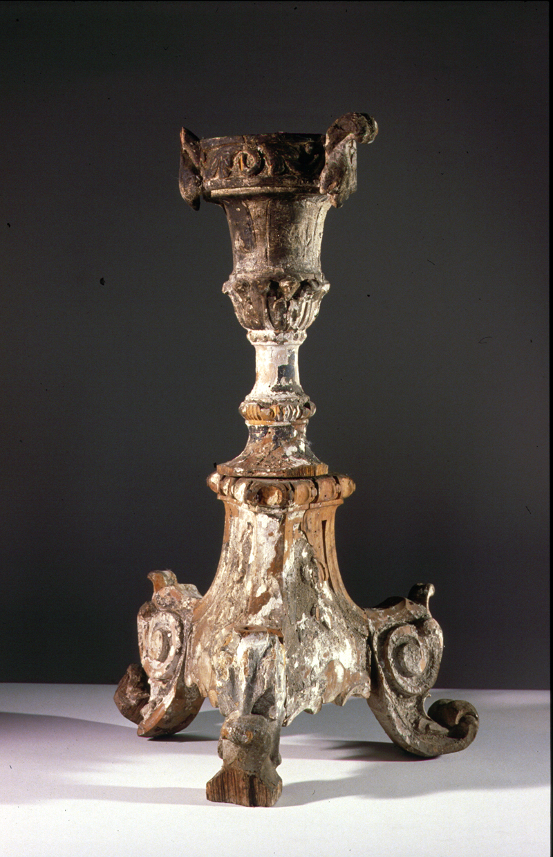 candeliere - bottega veneta (sec. XVIII)