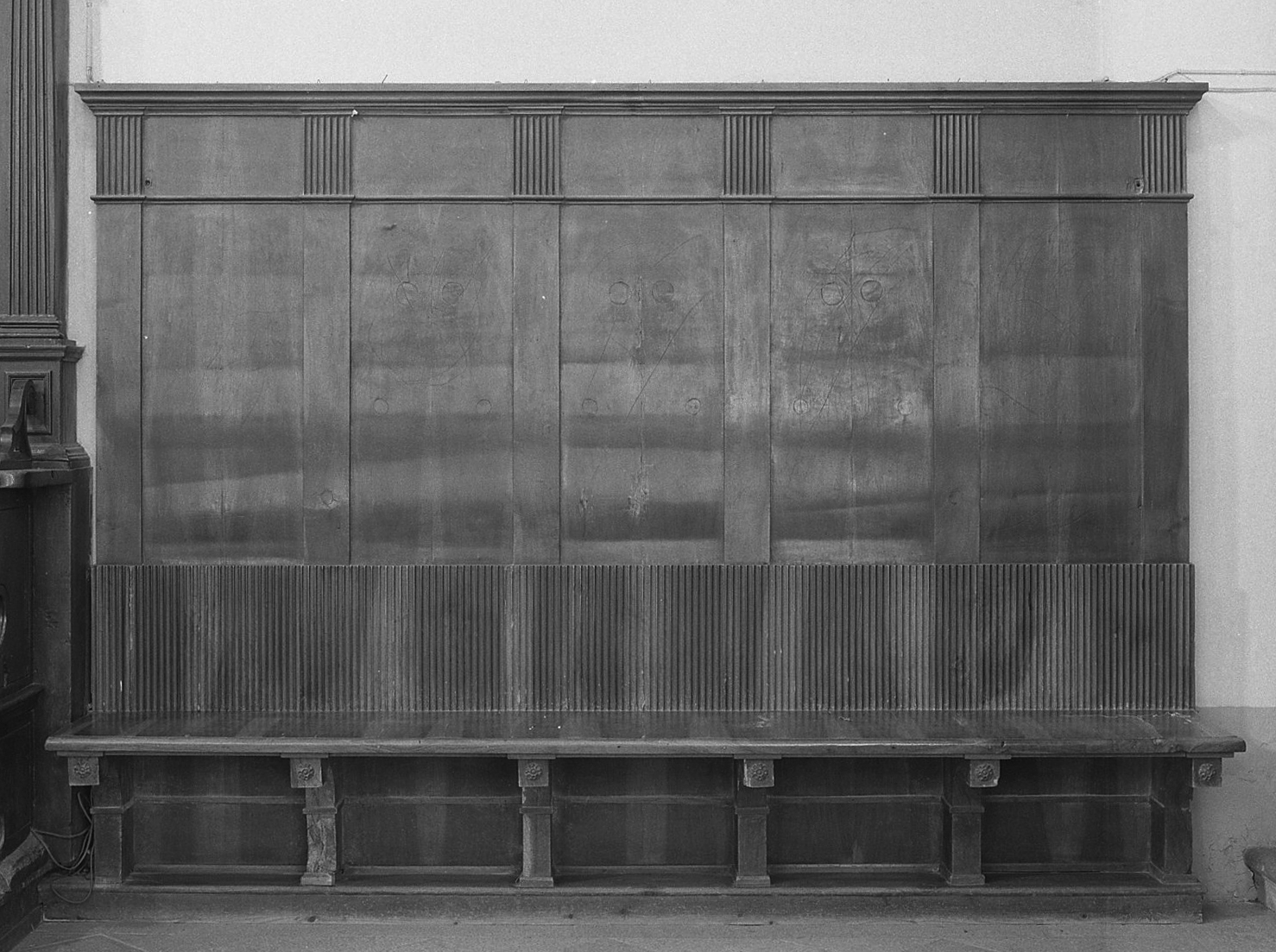 stalli del coro - ambito veneto (prima metà sec. XIX)